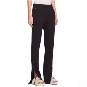 Rag & Bone New Women’s Size XXS Black Snap Trackpant Sweatpants NWOT